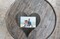 Rustic Farmhouse 12" Wood Heart with 5" x 7" Transparent Acrylic Photo Holder